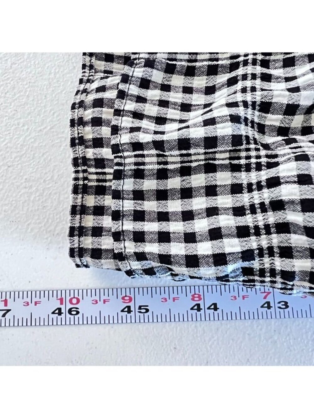 Coquette Womens 12 B&W Gingham Tiered Maxi Dress Cottagecore Milkmaid Feminine - Picture 12 of 15